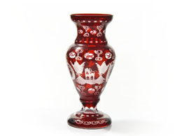 Kryształowy wazon Bohemia